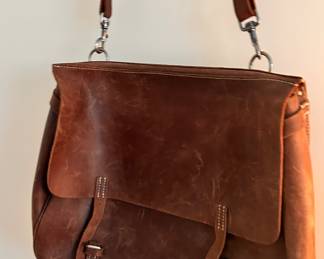 J Crew Leather saddle bag