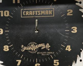 unique Craftsman clock