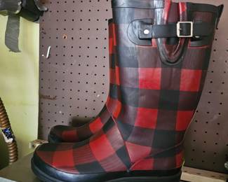 funky rain boots