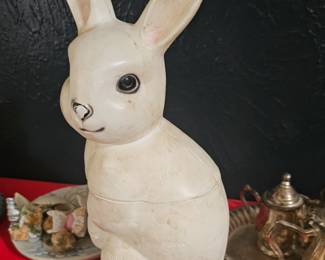vintage plastic bunny