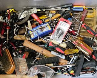 lots of hand tools