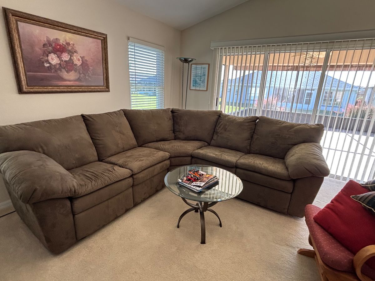La Z Boy Reclining Sectional