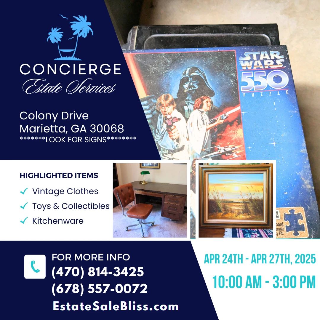East Cobb Marietta Estate Sale by Concierge Estate Services