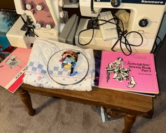 kenmore sewing machine + mini me... tbd
