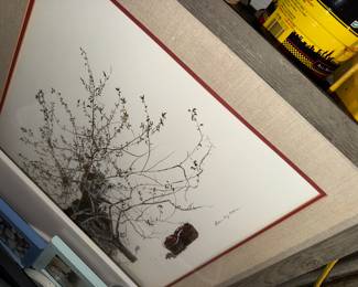 framed art Andrew Wyeth