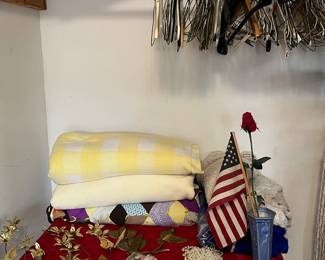 jewelry, quilts, decor