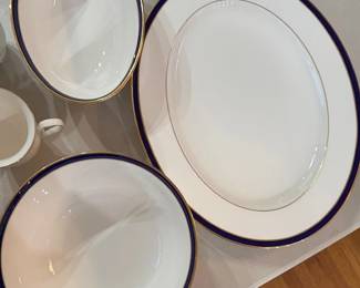 Serving Bowls and Oval Plate
