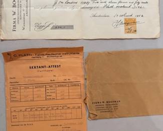 Sextant Original Receipts