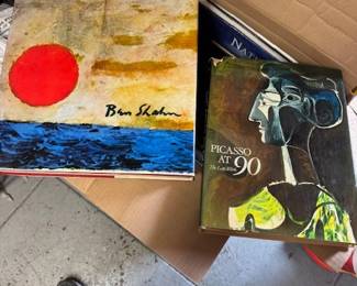 Many Art Books -- Some With Art Suitable For Framing