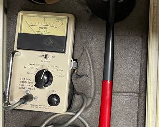 Microwave survey meter. 