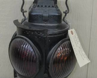 Adlake Railroad Caboose Lantern - New York Central System