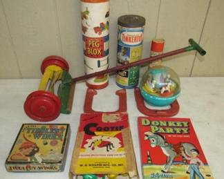 Vintage Toys Box Lot