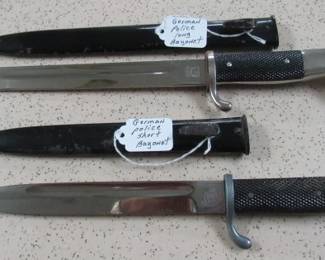 German Police Bayonets