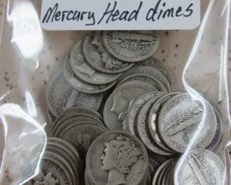 Mercury Head Dimes