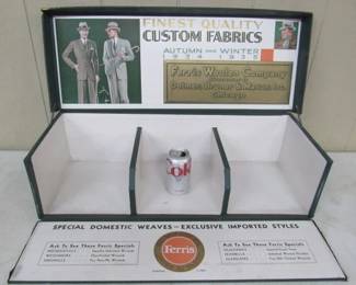 1934 - 1935 Ferris Woolen Co. Clothing Store Display
