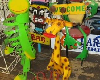 Metal Yard Decorations