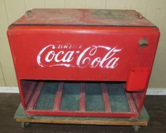 1950's Coke Chest Cooler