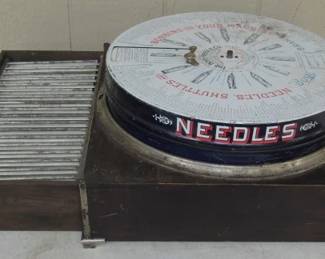1920's - 1930's Boye Needles Store Display (Boye Handy Pin Case)
