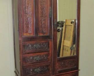 Mahogany Wardrobe