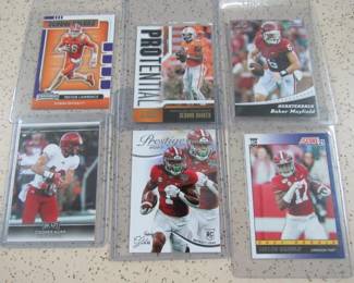 Football Rookie Cards - More Sports Cards Not Shown