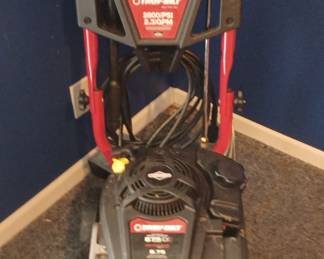 Like new Troy Built pressure washer