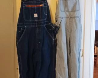 Denim overalls