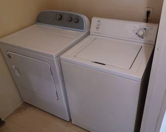 Washer and dryer