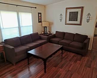Nice pair of matching sofas