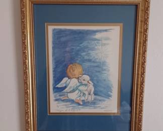 Signed artist print