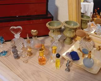 Perfume bottle collection