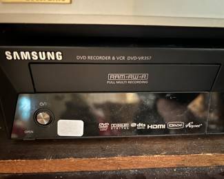 Samsung dvd recorder & vcr