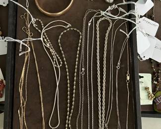 sterling and a little 14K