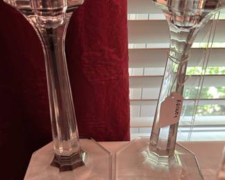 Heisey candlesticks