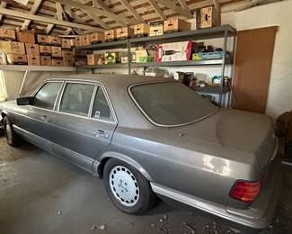 1988 Mercedes 560 SEL with 151,000 miles. It has been on a non op with the DMV since 2013, no back fees owed. We have the original clean title in hand. Available for pre sale, call Robert 714 499 4199.