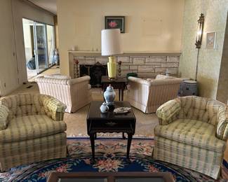 Ethan Allen table and side chairs.