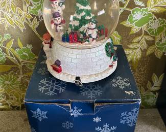 Radko Snow Globes.
