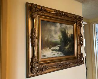 Gorgeous framed art.