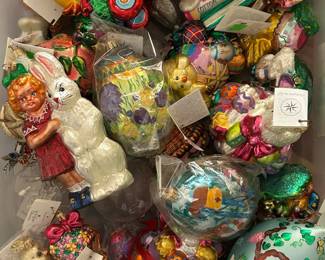 Christopher Radko ornaments - New with tags.