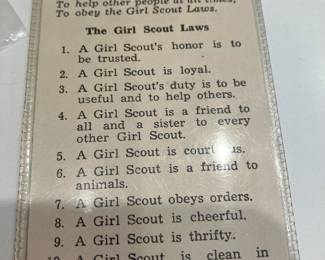 Girl Scout promise