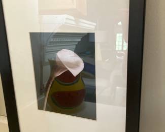 Picture flower art x2