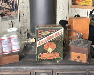 Man Cave Decor - Budweiser in a Jug - Coffee Grinder