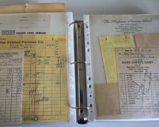 Elgin paper memorabilia