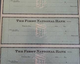 Elgin paper memorabilia