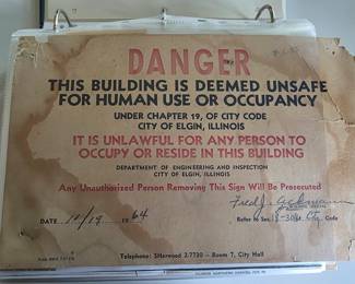 Elgin paper memorabilia