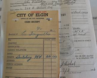 Elgin paper memorabilia