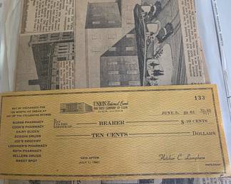 Elgin paper memorabilia