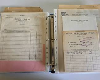 Elgin paper memorabilia