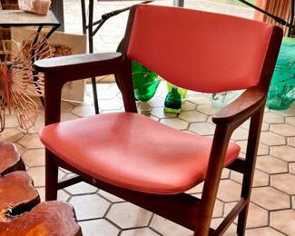 Pair of MCM - Gunlocke Walnut chairs - near perfect condition
