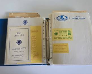 Elgin paper memorabilia