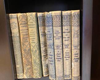 Vintage Nancy Drew books